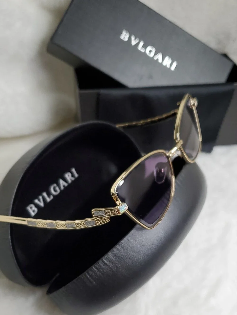 Gold Frame Sunglasses with Black Lenses Inspir@d Luxury Sunglasses